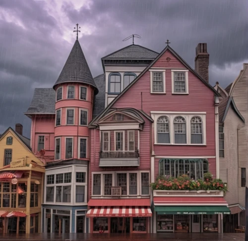 half-timbered houses,crooked house,row houses,wooden houses,townhouses,beautiful buildings,provincetown,honfleur,bar harbor,half-timbered,georgetown,historic old town,medieval town,mackinac island,old town house,half timbered,half-timbered house,serial houses,old houses,row of houses,Photography,General,Realistic