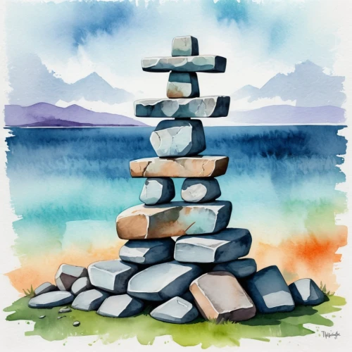 stacked rocks,stacking stones,stack of stones,rock stacking,stacked stones,cairn,rock balancing,rock cairn,stacked rock,chalk stack,stone balancing,balanced boulder,balanced pebbles,chambered cairn,stone pyramid,background with stones,stone pedestal,standing stones,sea stack,mountain stone edge,Illustration,Paper based,Paper Based 25
