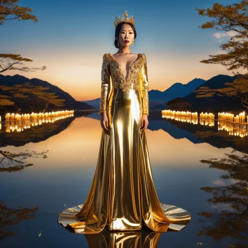 golden crown,mary-gold,golden candlestick,miss vietnam,golden weddings,golden buddha,oriental princess,queen of the night,golden apple,yellow-gold,golden dragon,gold plated,golden rain,gold lacquer,gold filigree,gold color,gold colored,gold foil 2020,golden heart,gold foil mermaid,Photography,General,Realistic