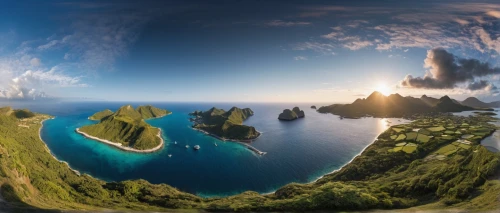 360 ° panorama,coastal and oceanic landforms,raja ampat,nusa penida,planet earth view,island suspended,little planet,south pacific,java island,virtual landscape,an island far away landscape,panoramic landscape,andaman sea,phuket province,pano,islands,panoramical,island of juist,earth in focus,view panorama landscape,Photography,General,Natural