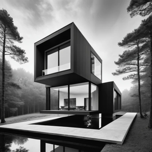 cubic house,cube house,modern architecture,mirror house,modern house,frame house,dunes house,timber house,inverted cottage,cube stilt houses,house in the forest,japanese architecture,wooden house,house shape,futuristic architecture,architecture,archidaily,residential house,architectural,arhitecture,Photography,Black and white photography,Black and White Photography 07