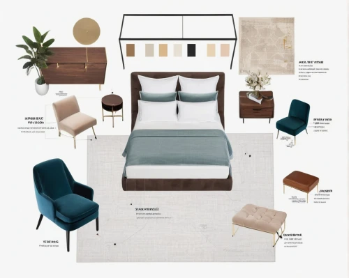 furniture,guest room,soft furniture,guestroom,interior design,bedroom,modern room,interiors,floorplan home,mid century modern,canopy bed,an apartment,room divider,danish furniture,geometric style,sofa bed,futon pad,bed frame,chaise lounge,scandinavian style,Unique,Design,Infographics