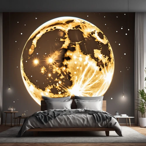 wall sticker,moon and star background,space art,moon phase,wall decor,wall decoration,nursery decoration,astronomy,solar system,celestial body,christmas globe,pluto,duvet cover,dream world,wall art,astronomer,planet eart,wall lamp,terrestrial globe,harmonia macrocosmica,Photography,General,Realistic