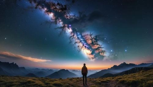 the milky way,astronomy,milky way,milkyway,the night sky,the universe,galaxy collision,starry sky,astronomer,starry night,fantasy picture,astronomical,night sky,falling stars,universe,space art,falling star,celestial phenomenon,rainbow and stars,star sky,Photography,General,Realistic