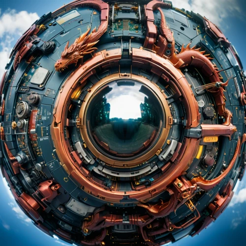 porthole,steam icon,orbital,hubcap,wormhole,stargate,little planet,robot eye,panopticon,ball bearing,radial,rotor,steam logo,bearing,planet eart,spherical image,district 9,round frame,cogs,cinema 4d,Photography,General,Sci-Fi