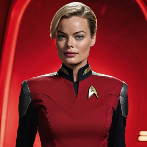 sarah walker,captain marvel,trek,star trek,yvonne strahovski,female hollywood actress,andromeda,wallis day,uss voyager,olallieberry,red tunic,passengers,voyager,red,captain,female doctor,official portrait,valerian,red chief,falcon,Photography,General,Realistic