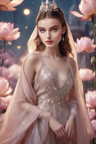 fairy queen,flower fairy,fae,lily-rose melody depp,rosa 'the fairy,rosa ' the fairy,faery,cinderella,faerie,elven flower,enchanting,fantasy picture,fairy,fantasy portrait,ballerina,peach rose,garden fairy,fairy tale character,little girl fairy,scent of roses,Photography,Commercial