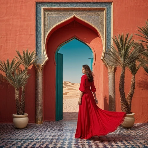 morocco,marrakesh,tunisia,red cape,marrakech,orientalism,abaya,riad,moroccan pattern,red tunic,arabian,rem in arabian nights,lady in red,arabic background,on a red background,red gown,marocchino,djerba,moorish,united arab emirates