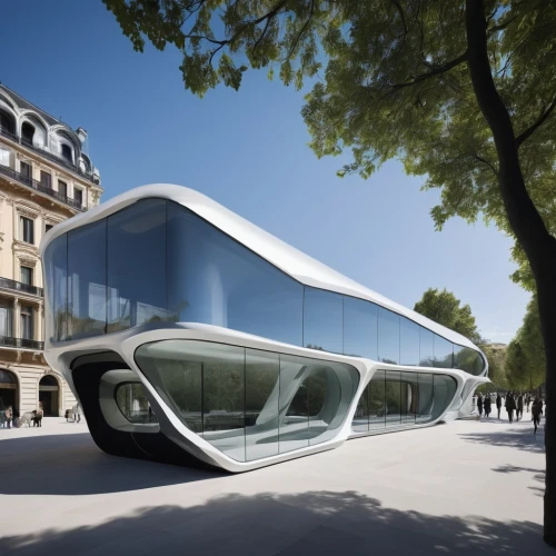 futuristic art museum,futuristic architecture,cubic house,3d bicoin,sky space concept,frame house,french building,glass building,glass facade,school design,cube house,archidaily,jewelry（architecture）,bordeaux,french train station,mirror house,arhitecture,universal exhibition of paris,kirrarchitecture,folding roof,Photography,Documentary Photography,Documentary Photography 05