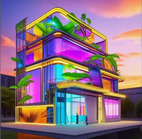 cubic house,colorful facade,cube house,modern architecture,modern house,cube stilt houses,sky apartment,smart house,smart home,tropical house,mixed-use,multi-storey,eco-construction,colorful glass,glass building,frame house,apartment building,arhitecture,build by mirza golam pir,apartment house,Photography,General,Realistic