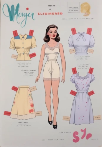 vintage paper doll,retro paper doll,sewing pattern girls,model years 1960-63,costume design,marylyn monroe - female,retro 1950's clip art,model years 1958 to 1967,vintage fashion,vintage labels,women's clothing,knitting clothing,baby clothes,margarite,50's style,vintage clothing,1950s,one-piece garment,vintage women,retro women,Unique,Design,Character Design