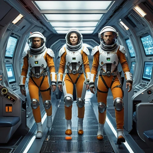 passengers,astronauts,spacesuit,sci fi,sci-fi,sci - fi,amphiprion,space-suit,sci fiction illustration,valerian,mission to mars,science fiction,aquanaut,astronaut suit,space walk,space suit,science-fiction,lost in space,astronautics,orange robes,Photography,General,Realistic