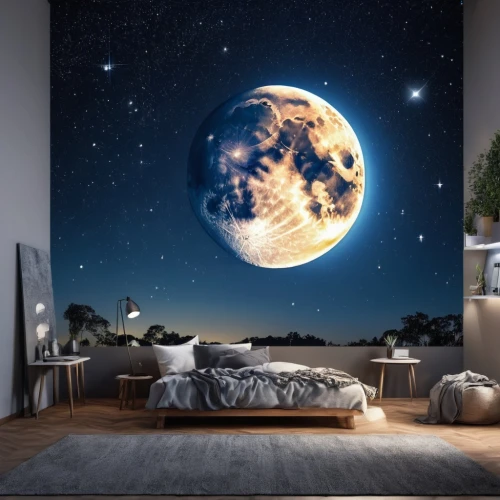 moon and star background,space art,wall decor,wall sticker,sky space concept,night sky,duvet cover,the night sky,astronomy,lunar landscape,sleeping room,moon phase,dream world,wall decoration,starry night,the moon and the stars,starry sky,stars and moon,moon at night,wall art,Photography,General,Realistic