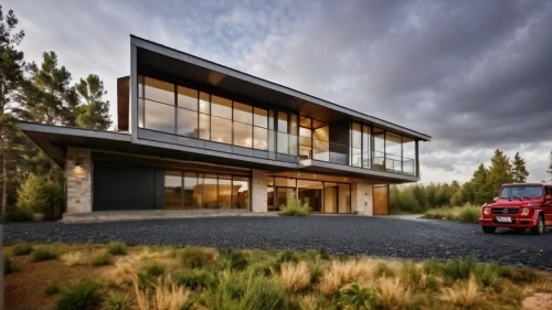 modern house,dunes house,modern architecture,timber house,buffalo plaid red moose,cube house,luxury home,smart home,eco-construction,cubic house,automotive exterior,smart house,luxury property,beautiful home,garage door,driveway,frame house,contemporary,residential house,house in the mountains