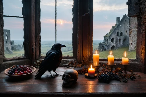 calling raven,black candle,jackdaws,raven bird,murder of crows,candle wick,king of the ravens,ravens,witch's house,whitby goth weekend,corvidae,witch house,raven,romantic dinner,candlelight,candlemaker,black crow,jackdaw,candlelights,raven sculpture,Photography,General,Fantasy