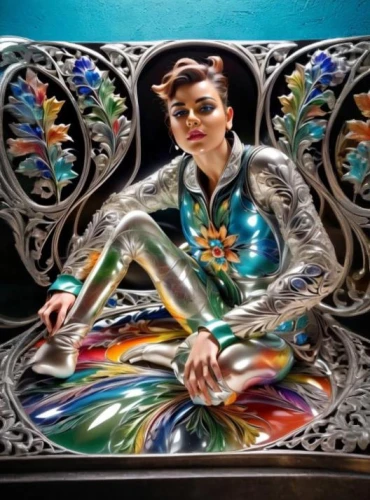 glass painting,artist's mannequin,bodypainting,decorative art,plastic arts,body painting,shashed glass,chinese art,mosaic glass,artistic roller skating,painted guitar,bodypaint,street artists,carousel horse,las vegas entertainer,taiwanese opera,murano,pinball,display window,public art
