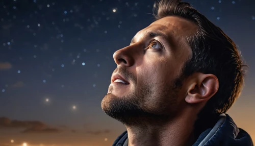 astronomer,astronomers,star-lord peter jason quill,digital compositing,moon and star background,astronomical,stargazing,portrait background,star sky,thinking man,starfield,visual effect lighting,the stars,lost in space,astropeiler,astronomy,photoshop manipulation,stars,starry sky,star scatter,Photography,General,Realistic
