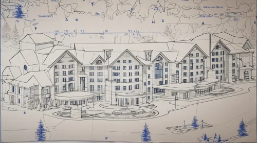 house drawing,sheet drawing,blueprint,north american fraternity and sorority housing,blueprints,pen drawing,hand-drawn illustration,town planning,school design,kirrarchitecture,hand-drawn,many glacier hotel,dry erase,apartment complex,aurora village,whistler,hand drawn,ski resort,apartment building,line drawing,Design Sketch,Design Sketch,Blueprint