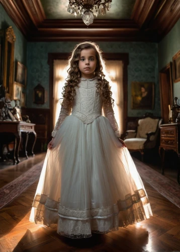 doll's house,the little girl,mystical portrait of a girl,cinderella,doll dress,child portrait,victorian style,the little girl's room,porcelain dolls,conceptual photography,quinceañera,doll house,doll looking in mirror,ghost girl,the girl in nightie,the victorian era,digital compositing,photographing children,girl in a historic way,victorian,Photography,General,Natural