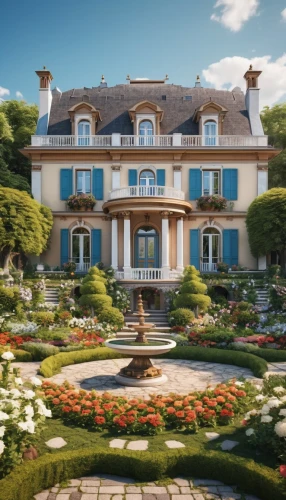 bendemeer estates,chateau,mansion,chateau margaux,dunrobin,french building,luxury property,garden elevation,manor,beautiful home,country estate,luxury home,luxury real estate,villa,french windows,victorian,france,monte carlo,château,villa balbianello,Photography,General,Realistic