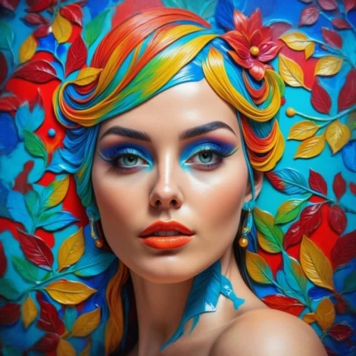 bodypainting,bodypaint,body painting,neon body painting,psychedelic art,oil painting on canvas,fairy peacock,art painting,boho art,fantasy portrait,fantasy art,peacock,colorful background,oil painting,mermaid vectors,body art,artist color,blue peacock,mystical portrait of a girl,rosella