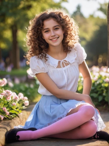 girl sitting,relaxed young girl,girl in flowers,children's photo shoot,girl in a long,little girl in pink dress,child in park,portrait photography,park bench,girl with cereal bowl,girl in the garden,beautiful girl with flowers,social,girl in overalls,beautiful young woman,girl in a historic way,knee-high socks,pianist,tutu,ballerina girl,Photography,General,Realistic