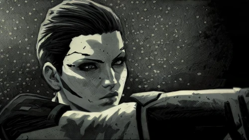 widowmaker,widow's tears,widow,pompadour,comic style,geisha,monsoon banner,shepard,shimada,archer,rein,comic frame,cg artwork,widow flower,femme fatale,tracer,graves,wuchang,silver rain,yi sun sin,Art sketch,Art sketch,Comic