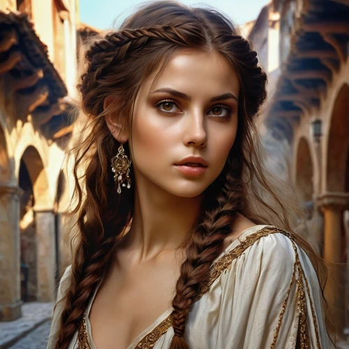 braid,thracian,romantic portrait,braiding,gypsy hair,braids,romantic look,girl in a historic way,fantasy portrait,beautiful women,young woman,beautiful young woman,braided,female beauty,beautiful woman,rapunzel,fantasy art,pretty young woman,french braid,mystical portrait of a girl,Photography,Documentary Photography,Documentary Photography 32