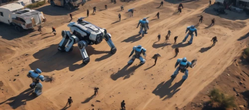 kosmus,fallout4,district 9,convoy,excavators,droids,guards of the canyon,at-at,pathfinders,elephant camp,tau,bottleneck,camel caravan,workers,caravan,area 51,grizzlies,elephant herd,construction workers,skirmish,Photography,General,Natural