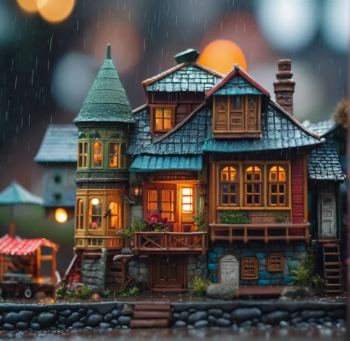 miniature house,dolls houses,wooden houses,gingerbread houses,the gingerbread house,gingerbread house,little house,christmas town,christmas village,fairy house,doll house,wooden house,small house,building sets,crispy house,lonely house,wooden birdhouse,winter village,houses clipart,wooden construction,Photography,General,Fantasy