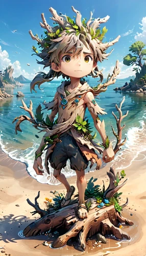 beach background,yakushima,ocean background,sea god,background images,portrait background,sunroot,summer background,cg artwork,driftwood,children's background,seaweed,mermaid background,leaf background,landscape background,spring leaf background,dryad,wood elf,boho background,male elf,Anime,Anime,General