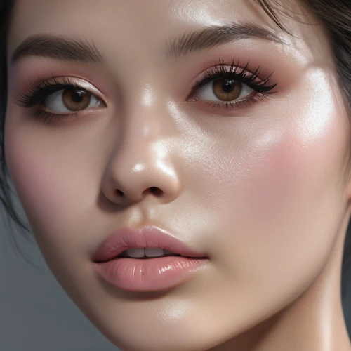 realdoll,retouching,retouch,natural cosmetic,cosmetic,cosmetic brush,gradient mesh,cosmetics,beauty face skin,cream blush,women's cosmetics,retouched,skin texture,airbrushed,asian vision,doll's facial features,3d rendered,vintage makeup,closeup,render,Photography,Fashion Photography,Fashion Photography 01