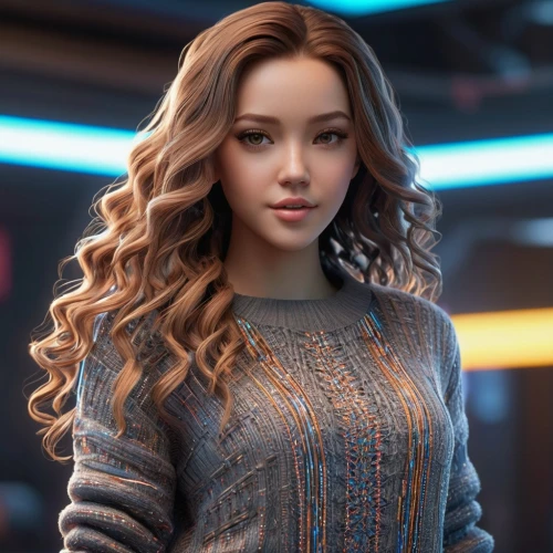 cg,realdoll,female doll,cg artwork,sweater,katniss,samara,elsa,maya,eurasian,3d rendered,fashion doll,3d model,barbie,3d figure,3d render,female model,jaya,andromeda,knitted,Photography,General,Sci-Fi