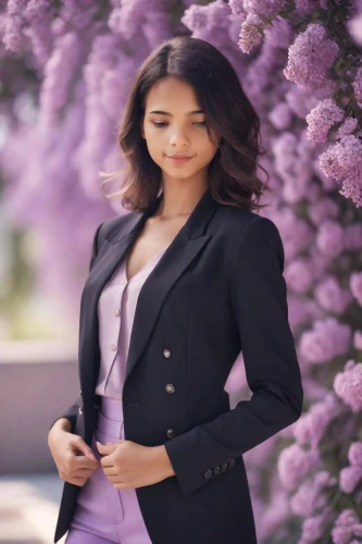 anemone purple floral,japanese sakura background,lilac blossom,lilacs,spring background,mauve,navy suit,purple background,flower background,floral background,california lilac,japanese floral background,lilac tree,business woman,anemone honorine jobert,businesswoman,springtime background,blur office background,lilac bouquet,purple lilac,Photography,Natural
