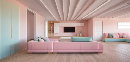 laminate flooring,modern decor,interior design,flooring,wood flooring,contemporary decor,modern room,ceiling construction,hardwood floors,interior decoration,natural pink,box ceiling,baby pink,danish room,search interior solutions,stucco ceiling,pastel colors,light pink,great room,ceiling lighting,Photography,General,Realistic