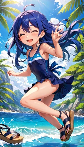 ocean background,sonoda love live,mermaid background,beach background,honolulu,blue hawaii,summer background,underwater background,monsoon banner,hamearis lucina,kawaii people swimming,ocean,beach scenery,ocean paradise,aloha,2d,hinata,mai tai,saona,summer swimsuit,Anime,Anime,Traditional