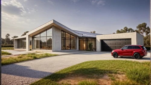 folding roof,modern house,smart house,smart home,landscape design sydney,dunes house,red roof,3d rendering,garage,timber house,danish house,frame house,contemporary,mercedes eqc,automotive exterior,house shape,metal roof,residential house,mini suv,modern architecture