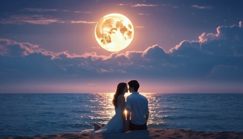 sun and moon,romantic scene,honeymoon,romantic night,moon and star background,the moon and the stars,loving couple sunrise,the night of kupala,celestial bodies,beach moonflower,moonrise,moon and star,sun moon,magical moment,moonlight,moonlit night,celestial phenomenon,fantasy picture,vintage couple silhouette,moon shine,Photography,General,Realistic