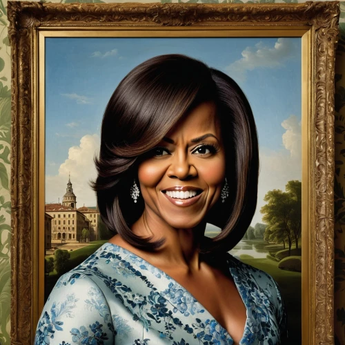 official portrait,portrait background,custom portrait,the president of the,the mona lisa,aging icon,caricaturist,african american woman,the president,president,afro-american,portrait of christi,romantic portrait,president of the u s a,2020,portrait,queen of liberty,kerry,artistic portrait,airbrushed,Art,Classical Oil Painting,Classical Oil Painting 25