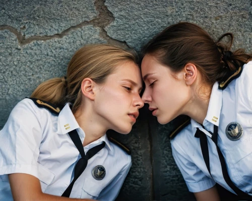 two girls,girl kiss,nurses,nursing,health care workers,cardiopulmonary resuscitation,young women,making out,conceptual photography,cheek kissing,medical professionals,kissing,teens,resuscitation,beautiful photo girls,emt,gay love,two friends,female nurse,inter-sexuality