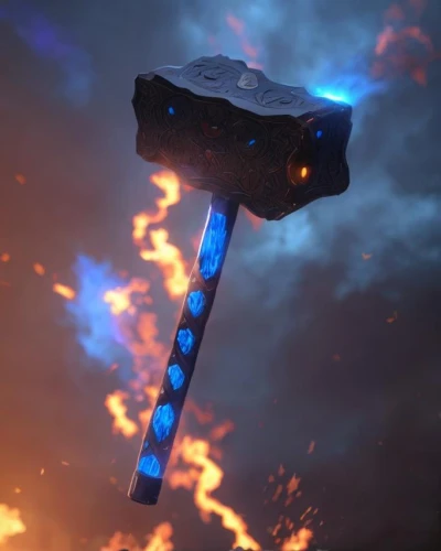 thermal lance,nebula guardian,axe,meteor,alien weapon,a hammer,meteorite,pickaxe,flaming torch,laser sword,anvil,fire kite,supernova,pillar of fire,firespin,dane axe,flying sparks,space glider,sledgehammer,detonator,Common,Common,Game