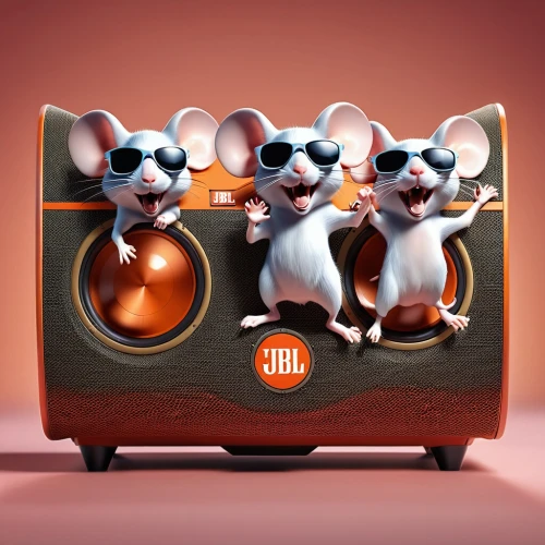vintage mice,musical rodent,hi-fi,lab mouse icon,mice,monkeys band,anthropomorphized animals,radio-controlled toy,whimsical animals,tube radio,s-record-players,sundown audio,bass speaker,jvc,retro music,stereo,hifi extreme,audio speakers,rodentia icons,disc jockey,Photography,General,Realistic