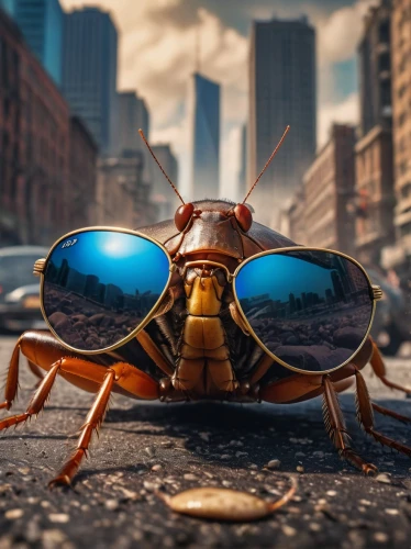 carpenter ant,ant,water bug,tiger beetle,aviator sunglass,ray-ban,yellow jacket,artificial fly,soldier beetle,bugs,beetle,fire ants,chafer,cinema 4d,the beetle,lucky bug,fire beetle,macroperspective,shield bugs,insects,Photography,General,Fantasy