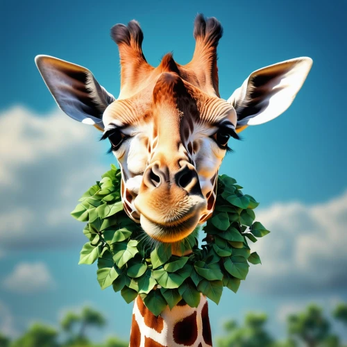 giraffe,giraffidae,giraffe head,giraffe plush toy,giraffes,cute animal,two giraffes,animals play dress-up,whimsical animals,cute animals,fauna,tropical animals,funny animals,circus animal,long neck,anthropomorphized animals,forest animal,savanna,exotic animals,longneck