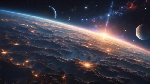 space art,alien planet,alien world,outer space,orbiting,celestial bodies,space,exoplanet,planets,copernican world system,futuristic landscape,planet,astronomy,sky space concept,spacescraft,earth in focus,deep space,full hd wallpaper,planetary system,planet alien sky,Photography,General,Natural