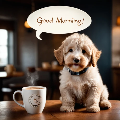 havanese,make the day great,cute puppy,good morning,cheerful dog,morning,good morning indonesian,morning glory family,coffee background,tibetan terrier,shih-poo,goldendoodle,yorkipoo,cavapoo,labradoodle,gm food,cute cartoon image,a cup of coffee,in the morning,miniature poodle,Photography,General,Cinematic