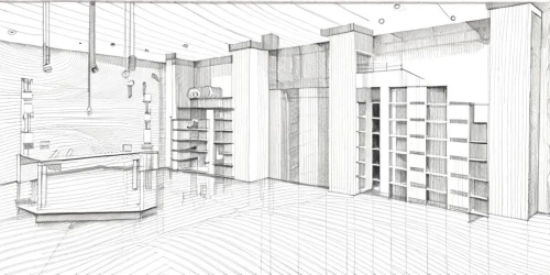 cabinetry,archidaily,construction set,bookshelves,kitchen design,shelving,formwork,stage design,room divider,wireframe graphics,shelves,pantry,walk-in closet,school design,bookcase,electrical planning,kirrarchitecture,technical drawing,the server room,core renovation,Design Sketch,Design Sketch,Fine Line Art