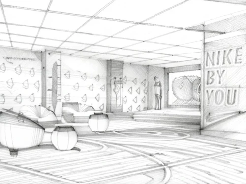 beauty room,fitness room,stage design,barber shop,indoor cycling,wireframe graphics,fitness center,dressing room,barbershop,cartoon video game background,changing room,shoe store,changing rooms,rest room,art deco background,therapy room,interior design,movie theater,leisure facility,bridal suite,Design Sketch,Design Sketch,Pencil Line Art
