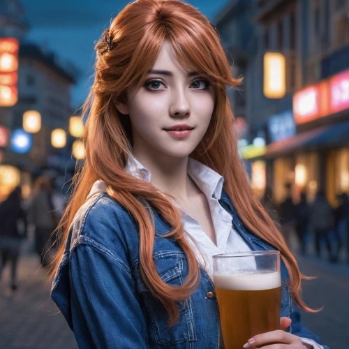 asuka langley soryu,bavarian,oktoberfest,barmaid,oktoberfest celebrations,asahi,bavarian swabia,heineken1,oktoberfest background,pub,anime girl,glasses of beer,vicuña,beer,beer crown,female alcoholism,bavaria,nami,ice beer,paulaner hefeweizen,Photography,Artistic Photography,Artistic Photography 04