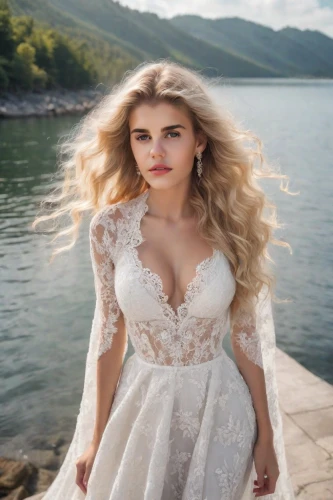 blonde in wedding dress,wedding dress,bridal dress,wedding dresses,social,celtic woman,white winter dress,bridal clothing,white dress,bridal,wedding gown,wedding photo,white rose snow queen,silver wedding,wedding dress train,girl in white dress,bride,the blonde in the river,miss circassian,sun bride,Photography,Realistic